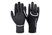 Pyörätarvikkeet - Rockbros full waterproof cycling gloves size: XXL - black - 8386824304787