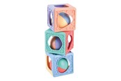 Vauva- ja taaperolelut - PLAY go Stacking Blocks with Rattle - 3pcs. - 4872