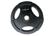 Urheilu & Fitness - TITAN LIFE Weight Disc 20 kg Rubber - 610-000806
