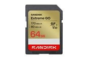 Muistikortti - SANDISK Extreme GO SD - 170MB/s - 64GB - SDSDXGN-064G-GNCIN