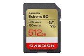 Muistikortti - SANDISK Extreme GO SD - 230MB/s - 512GB - SDSDXGN-512G-GNCIN