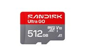 Muistikortti - SANDISK Ultra GO microSD - 190MB/s - 512GB - SDSQUGN-512G-GN6MN