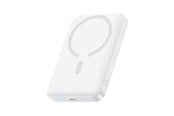 Powerbank - Baseus EnerFill FM11 Ultra-Mini 10000mAh 22.5W MagSafe Compatible Power Bank with Simple USB-C 20V/3A 30cm Cable - White Powerbank - Valkoinen - 10000 mAh - P1008210E213-00