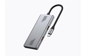 USB hub - Gembird 4-port A + C USB 3.2 (Gen 2) Type-C hub USB hub - 4 porttia - Harmaa - UHB-CM-U310-A2C2-01