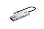 USB hub - Gembird 4-port USB-C 3.2 (Gen 2) Type-C hub USB hub - 4 porttia - USB 3.2 - Harmaa - UHB-CM-U310-C4-01