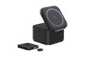 Puhelin - Adapterit & Laturit - Baseus MagPro 3in1 25W MagSafe Compatible Inductive Charger for Phone and Smartwatch - Black - P10264100123-01