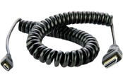Näyttökaapeli - Atomos Coiled -Micro to Full HDMI 50cm - ATOMCAB014