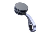Puhelin - Muut lisävarusteet - Baseus PrimeTrip VB1 Magnetic Handlebar Phone Holder - Gray - C0013D00