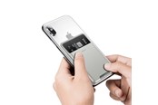 Puhelin - Muut lisävarusteet - Baseus self-adhesive card case for phone documents gray (ACKD-B0G) - ACKD-B0G