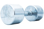 Urheilu & Fitness - TITAN LIFE PRO Chrome Dumbbell 10 kg - 400-800732