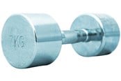 Urheilu & Fitness - TITAN LIFE PRO Chrome Dumbbell 7 kg - 400-800726