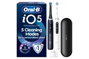 Sähköhammasharjat - Oral-B Sähköhammasharja iO5 Matt Black/QuiteWhite Duo - 8006530068130