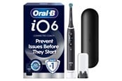 Sähköhammasharjat - Oral-B Sähköhammasharja iO6 Black Lava + 1 Extra Refill - 8006530067850