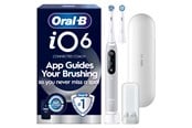 Sähköhammasharjat - Oral-B Sähköhammasharja iO6 Grey Opal + 1 Extra Refill - 8006530067805