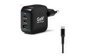 Puhelin - Adapterit & Laturit - PORT Designs PORT Connect power adapter - GaN II with 2 m cable - 2 x USB-C USB Type A - 65 Watt - 902065PEU