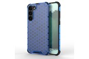 Puhelin - Kannet ja kotelot - Hurtel Honeycomb Case for Samsung Galaxy S23+ Armored Hybrid Cover Blue - 9145576272312