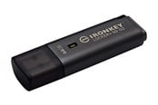 USB-tikku - Kingston IronKey Locker+ 50 G2 - Musta - 64GB - USB-tikku - IKLP50G2/64GB