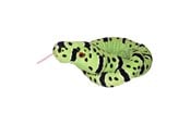 Pehmolelu - Wild Republic Plush Toy Snakes 137 cm Green Rock Rattlesnake - 11108