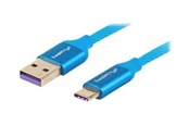 USB kaapelit - Lanberg - USB-C cable - USB to USB-C - 1.8 m - CA-USBO-22CU-0018-BL