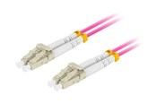 Verkkokaapelit - Lanberg patch cable - 3 m - 3 m - violet - Purppura - 3m - FO-LULU-MD41-0030-VT