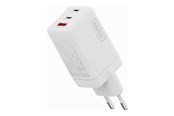 Puhelin - Adapterit & Laturit - DIGITUS power adapter - GaN - 2 x USB-C USB - 67 Watt - DA-10303