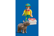 Hahmot - Playmobil DuoPack Metsänvartija sarvikuonon kanssa - 72025