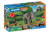 Playmobil - Playmobil Eläimet ja ystävät - Norsu ja eläintenhoitaja - 72068