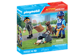 Hahmot - Playmobil Poliisin etsintä koiran kanssa - 71731