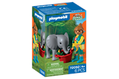 Hahmot - Playmobil Eläintarha: Vauvanorsu ja eläintenhoitaja - 72092