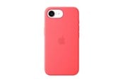 Puhelin - Kannet ja kotelot - Apple iPhone 17e Silicone Case with MagSafe – Bright Guava - MHWH4ZM/A