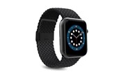 Smartwatch - Lisävarusteet - Puro Loop Nylon Strap for Apple Watch 42 / 44 / 45 / 49 mm - Black - AW44LOOPBLK