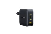 Puhelin - Adapterit & Laturit - Baseus EnerFill FH11 GaN 140W Wall Charger 3xUSB-C + 1xUSB-A - Black - E0121J00