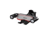 Puhelin - Muut lisävarusteet - Baseus Lateral Gravity Car Holder - Silver - SUYL-HU0S