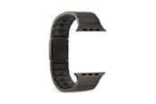 Smartwatch - Lisävarusteet - Puro TITAN Stainless Steel Strap for Apple Watch 42 / 44 / 45 / 49 mm - Black - PUAW44TITANBLK
