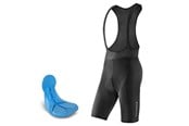 Pyörätarvikkeet - Rockbros RK2002XL bib shorts with XL pad - black - RK2002XL