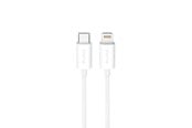 USB kaapelit - Puro TPE 20W USB-C - Lightning 3m - White - PUCAPLTC20W3MTWHI