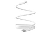 USB kaapelit - Puro Magnetic 10W Magnetic USB-A - USB-C 1m Cable - White - PUCUSBCMAGWHI