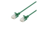 Verkkokaapelit - Deltaco patch cable - 1 m - green - Vihreä - 1meter - UUTP-1022