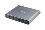 KVM-kytkimet - ATEN Duo Flex US3311 - KVM / audio / USB switch - 4 ports - US3311-AT-G