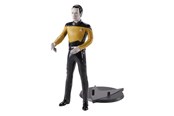 Fanituotteet - Bendyfig - Star Trek: The Next Generation s Bendable Figure Lt. Cmdr. Data 19 cm - Figuuri - 0849421007287