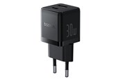 Puhelin - Adapterit & Laturit - Baseus Palm 30W USB-C USB-A Wall Charger - Black - P1011160A113-00