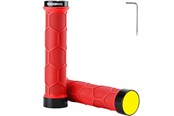Pyörätarvikkeet - Rockbros 40720007002 bicycle grips with reflector - red - 40720007002