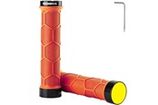 Pyörätarvikkeet - Rockbros 40720007004 Bicycle Grips with Reflector – Orange - 40720007004