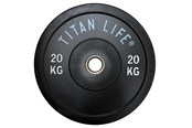 Urheilu & Fitness - TITAN LIFE PRO Bumper Plate Rubber 20 kg - 400-800008