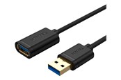 USB kaapelit - Unitek Y-C456GBK - USB extension cable - USB Type A to USB Type A - 50 cm - Y-C456GBK