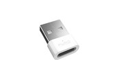 USB kaapelit - Puro USB-C - USB-A Adapter - White - PUAAC1WHI