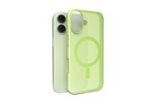 Puhelin - Kannet ja kotelot - Puro Daylight Magsafe Compatible Silicone Case for iPhone 17 - Translucent Green - PUIPC1763DAYLGRN