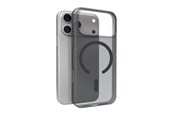 Puhelin - Kannet ja kotelot - Puro Daylight Magsafe Compatible Silicone Case for iPhone 17 Pro - Translucent Black - PUIPC17P63DAYL2BLK