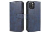 Puhelin - Kannet ja kotelot - Hurtel Magnet Case elegant case case cover with a flap and stand function Poco M4 Pro 5G Blue - 5907769338281