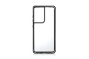 Puhelin - Kannet ja kotelot - ITSKINS SUPREME CLEAR cover til Samsung Galaxy S21 Ultra 4G / 5G®. Smoke og gennemsigtig - SGU3-SUPIC-SMTR